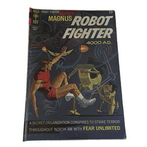 Gold Key Comics, MAGNUS Robot Fighter 4000 AD #19 / 1967 Good VINTAGE